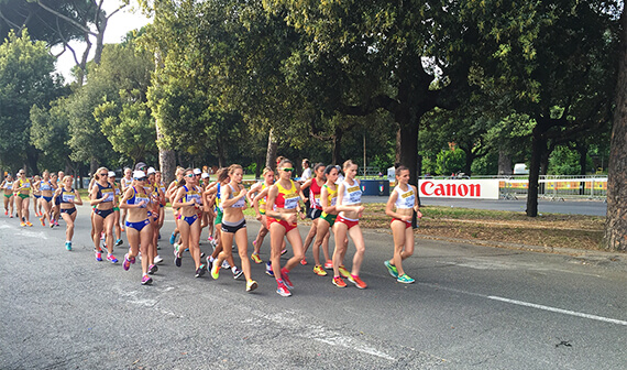 歩行療法とオリンピック競技［競歩］の違い